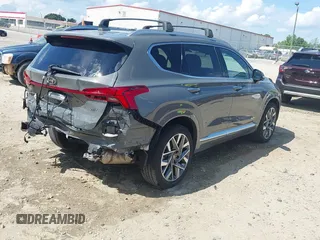 2023 Hyundai Santa Fe Calligraphy with VIN 5NMS54ALXPH633514, listed as a IAAI auction lot 42238114 with 12,969 mi miles and . Bid and sale history available at DreamBid. Image 4.