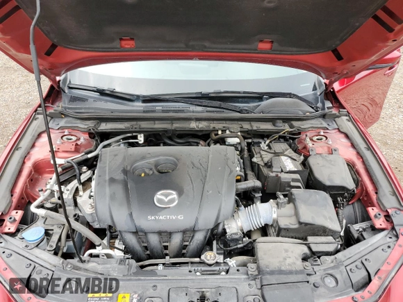 2022 Mazda 3 Select with VIN 3MZBPABL3NM309805, listed as a Copart auction lot 53811415 with 24,355 mi miles and Salvage title. Bid and sale history available at DreamBid. Image 11.