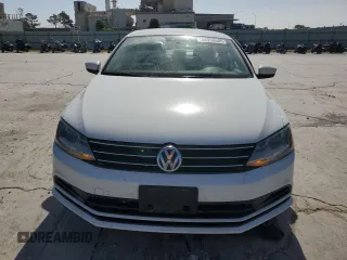 2017 Volkswagen Jetta S with VIN 3VW2B7AJ2HM322695, listed as a Copart auction lot 56958605 with 126,360 mi miles and Salvage title. Bid and sale history available at DreamBid. Image 5.