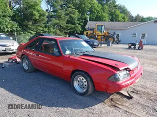 1988 Ford Mustang with VIN 1FABP41E3JF149982, listed as a IAAI auction lot 42564315 with 83,479 mi miles and . Bid and sale history available at DreamBid. Image 1.