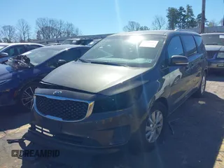 2017 Kia Sedona LX with VIN KNDMB5C14H6329340, listed as a IAAI auction lot 41803814 with 106,672 mi miles. Bid and sale history available at carsss.com. Image 18.
