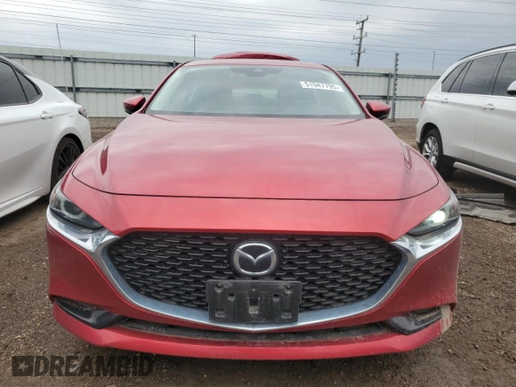 2019 Mazda 3 Premium with VIN 3MZBPAEM6KM103409, listed as a Copart auction lot 51947795 with 100,986 mi miles and Salvage Title. Bid and sale history available at DreamBid. Image 5.