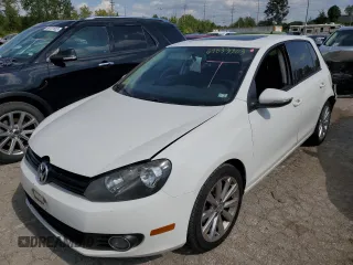 2012 Volkswagen Golf TDI z VIN WVWDM7AJ5CW188845, wystawiony jako Copart lot #69833303 z przebiegiem 159 892 mil mil oraz Szkoda całkowita • Salvage title. Historia ofert i sprzedaży dostępna na DreamBid. Obrazek 1.