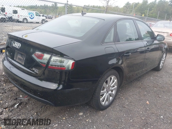 2012 Audi A4 Premium with VIN WAUBFAFLXCN009730, listed as a IAAI auction lot 42258840 with 136,325 mi miles and . Bid and sale history available at DreamBid. Image 4.