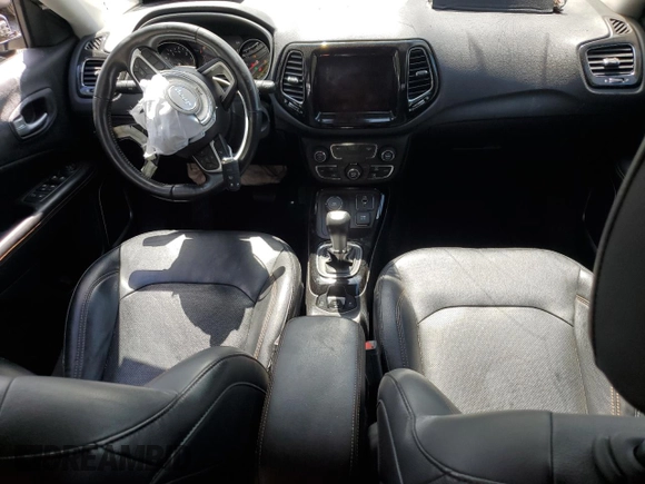 2018 Jeep Compass Limited with VIN 3C4NJDCB3JT402168, listed as a Copart auction lot 55512445 with 49,832 mi miles and Salvage Title. Bid and sale history available at DreamBid. Image 8.