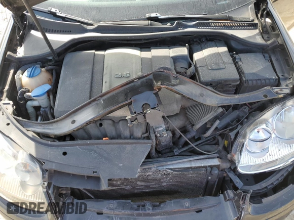 2007 Volkswagen Jetta 2.5 with VIN 3VWPG71K27M089576, listed as a Copart auction lot 47395725 with 104,925 mi miles and Salvage title. Bid and sale history available at DreamBid. Image 11.
