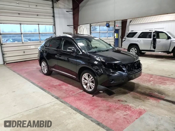 2012 Lexus RX 450h with VIN JTJBC1BA1C2427401, listed as a Copart auction lot 53795875 with 127,947 mi miles and Salvage Title. Bid and sale history available at DreamBid. Image 14.