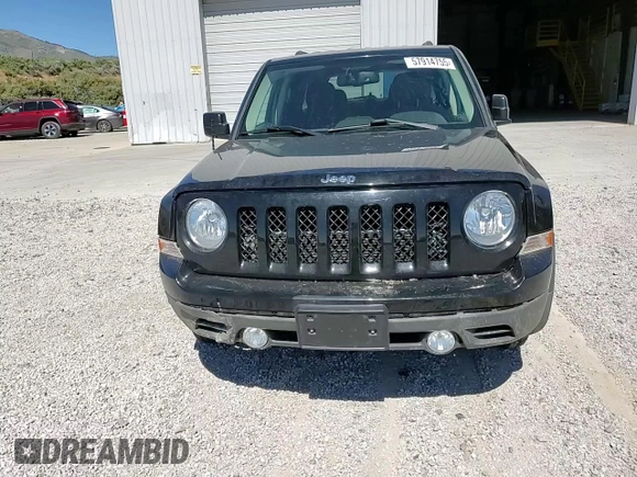 2015 Jeep Patriot Latitude with VIN 1C4NJPFB3FD377959, listed as a Copart auction lot 57914755 with 106,704 mi miles and Salvage title. Bid and sale history available at DreamBid. Image 14.