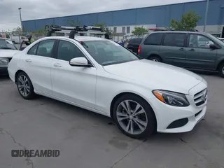 2015 Mercedes-Benz C-Class C 300 Luxury with VIN 55SWF4KB2FU035579, listed as a IAAI auction lot 42034880 with 191,819 mi miles. Bid and sale history available at carsss.com. Image 1.