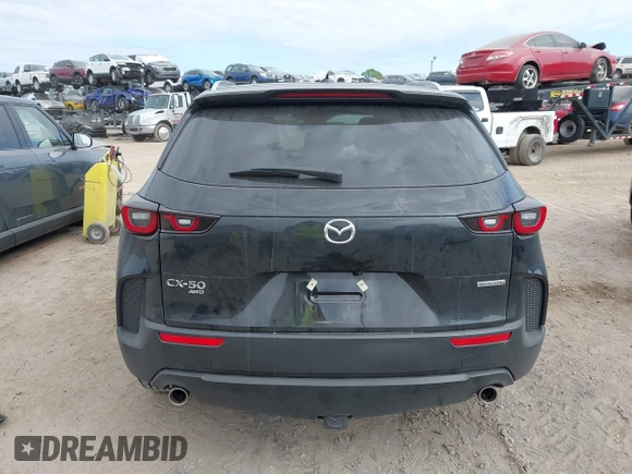 2024 Mazda CX-50 2.5 S Premium Package with VIN 7MMVABDM4RN229714, listed as a IAAI auction lot 41198548 with 10,386 mi miles. Bid and sale history available at carsss.com. Image 16.