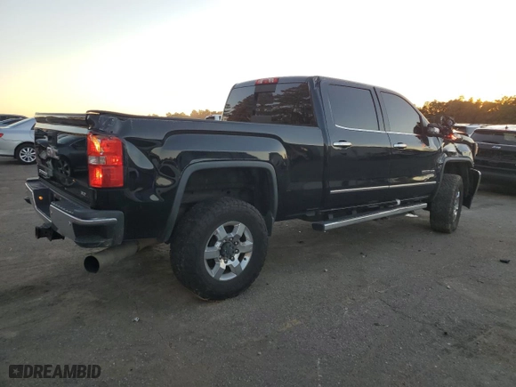 2015 GMC Sierra 2500HD available WiFi SLT with VIN 1GT12ZE85FF520248, listed as a Copart auction lot 81824704 with NaN miles and Salvage Title. Bid and sale history available at carsss.com. Image 3.