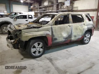 2015 GMC Terrain SLE with VIN 2GKALREK6F6349291, listed as a Copart auction lot 51473095 with 0 mi miles and Salvage Title. Bid and sale history available at carsss.com. Image 1.