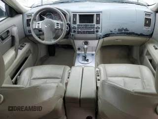 2005 Infiniti FX z VIN JNRAS08W95X201000, wystawiony jako Copart lot #51965805 z przebiegiem 293 681 mil mil oraz Szkody całkowita. Historia ofert i sprzedaży dostępna na DreamBid. Obrazek 8.