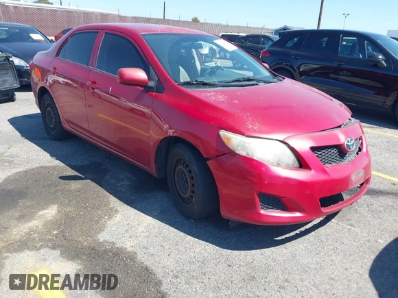 2009 Toyota Corolla with VIN 2T1BU40E69C171984, listed as a IAAI auction lot 41980481 with 195,987 mi miles. Bid and sale history available at carsss.com. Image 1.