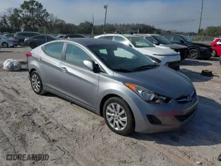2012 Hyundai Elantra GLS with VIN KMHDH4AE7CU255345, listed as a IAAI auction lot 41520440 with 119,130 mi miles. Bid and sale history available at carsss.com. Image 1.