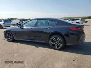2020 BMW 8 Series 840i with VIN WBAGV4C08LCD84826, listed as a Copart auction lot 53328634 with 36,703 mi miles and Salvage Title. Bid and sale history available at carsss.com. Image 2.