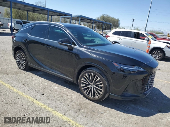2025 Lexus RX 350 with VIN 2T2BAMCAXSC090912, listed as a Copart auction lot 52790615 with 4,194 mi miles and Salvage title. Bid and sale history available at DreamBid. Image 4.