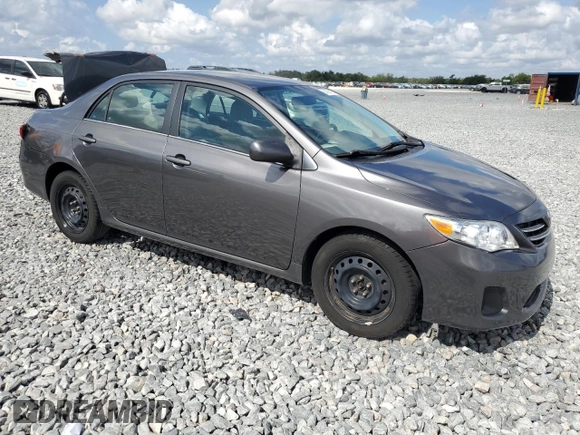 2013 Toyota Corolla L with VIN 5YFBU4EE9DP181829, listed as a Copart auction lot 54594115 with 185,546 mi miles and Salvage Title. Bid and sale history available at DreamBid. Image 4.