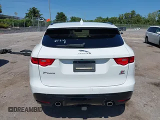 2018 Jaguar F-Pace S with VIN SADCM2FVXJA238034, listed as a IAAI auction lot 42350871 with 56,844 mi miles and . Bid and sale history available at DreamBid. Image 16.