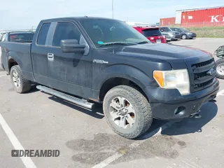 2013 Ford F-150 XL with VIN 1FTFX1EF8DFD03524, listed as a IAAI auction lot 42505863 with 241,860 mi miles and . Bid and sale history available at DreamBid. Image 1.