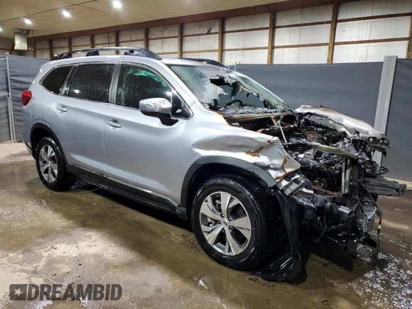 2024 Subaru Ascent Premium with VIN 4S4WMAEDXR3444302, listed as a Copart auction lot 46249865 with Not provided miles and Salvage title. Bid and sale history available at DreamBid. Image 4.