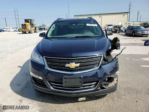 2017 Chevrolet Traverse LS with VIN 1GNKRFED0HJ295546, listed as a Copart auction lot 51002375 with 82,601 mi miles and Salvage Title. Bid and sale history available at carsss.com. Image 15.