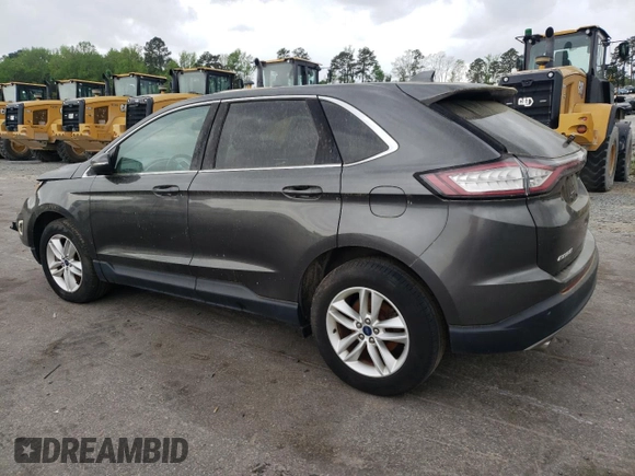 2015 Ford Edge SEL with VIN 2FMTK4J91FBB79082, listed as a Copart auction lot 50121365 with 74,251 mi miles and Salvage Title. Bid and sale history available at carsss.com. Image 2.