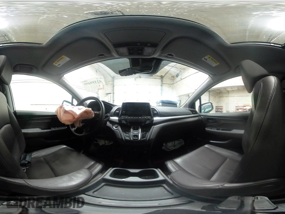 2019 Honda Odyssey Touring with VIN 5FNRL6H8XKB079113, listed as a IAAI auction lot 42359455 with 74,545 mi miles and . Bid and sale history available at DreamBid. Image 19.