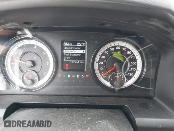 2020 Ram 1500 Classic Tradesman with VIN 3C6RR6KT5LG219244, listed as a IAAI auction lot 41471375 with 23,874 mi miles. Bid and sale history available at carsss.com. Image 7.