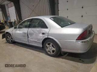 2001 Lincoln LS Sport with VIN 1LNHM87A71Y690218, listed as a Copart auction lot 76915244 with Not Provided miles and Salvage Title. Bid and sale history available at carsss.com. Image 2.