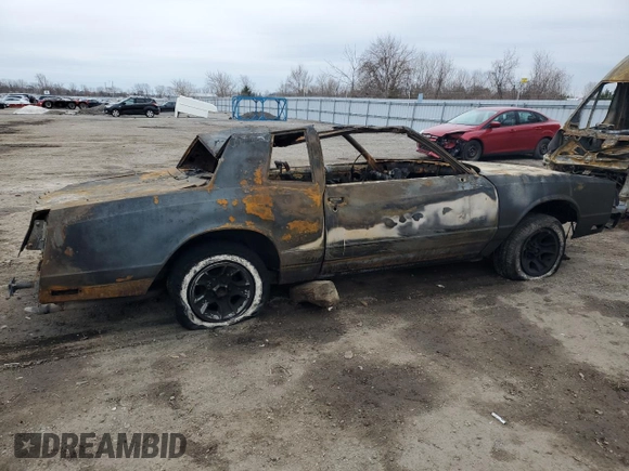 1987 Chevrolet Monte Carlo с VIN 1G1GZ11G2HP106631, выставлен на аукционе Copart как лот 50216785 с пробегом Не указан миль и На запчасти • Non repairable. История ставок и продаж доступна на DreamBid. Изображение 3.