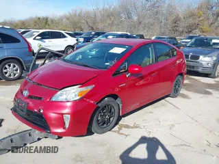 2012 Toyota Prius One with VIN JTDKN3DU1C5490626, listed as a IAAI auction lot 41792272 with 175,185 mi miles. Bid and sale history available at carsss.com. Image 2.