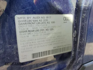 2018 Audi A4 allroad Premium Plus with VIN WA18NAF49JA070848, listed as a Copart auction lot 39272393 with 51,287 mi miles. Bid and sale history available at carsss.com. Image 12.