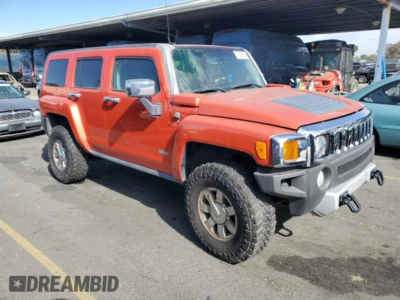 2009 Hummer H3 SUV Alpha with VIN 5GTEN13L998122107, listed as a Copart auction lot 77882504 with 134,794 mi miles and Non Repairable. Bid and sale history available at carsss.com. Image 4.
