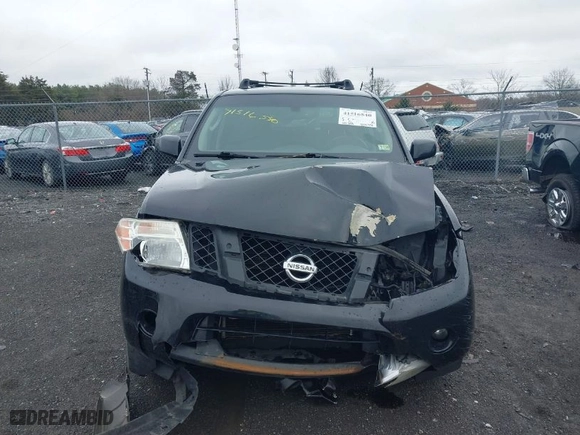 2012 Nissan Pathfinder SV with VIN 5N1AR1NB5CC624434, listed as a IAAI auction lot 41516540 with 224,882 mi miles. Bid and sale history available at carsss.com. Image 12.