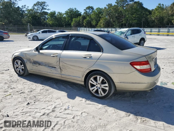 2010 Mercedes-Benz C-Class C 300 Sport with VIN WDDGF5EBXAR118838, listed as a Copart auction lot 50185105 with 146,712 mi miles and Salvage Title. Bid and sale history available at carsss.com. Image 2.