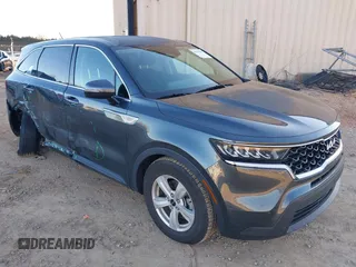 2023 Kia Sorento LX with VIN 5XYRG4LC2PG165455, listed as a IAAI auction lot 41278230 with 45,728 mi miles. Bid and sale history available at carsss.com. Image 1.