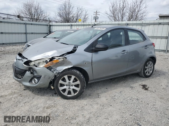 2014 Mazda 2 Touring z VIN JM1DE1LY5E0176964, wystawiony jako Copart lot #48875405 z przebiegiem 128 264 mil mil oraz Szkoda całkowita • Salvage title. Historia ofert i sprzedaży dostępna na DreamBid. Obrazek 1.