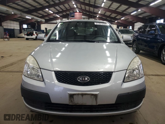 2009 Kia Rio LX with VIN KNADE243396494204, listed as a Copart auction lot 51351255 with 146,724 mi miles and Clean Title. Bid and sale history available at carsss.com. Image 5.