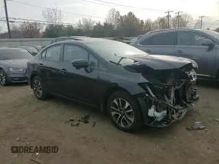 2015 Honda Civic EX with VIN 19XFB2F83FE022040, listed as a Copart auction lot 79080164 with 84,304 mi miles and Salvage Title. Bid and sale history available at carsss.com. Image 11.