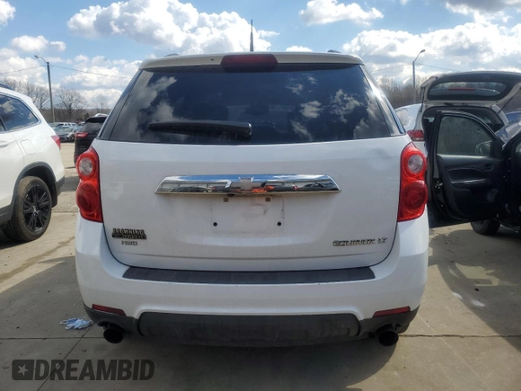 2012 Chevrolet Equinox LT w/2LT with VIN 2GNFLNE58C6317966, listed as a Copart auction lot 46078615 with 105,856 mi miles and Salvage Title. Bid and sale history available at carsss.com. Image 6.