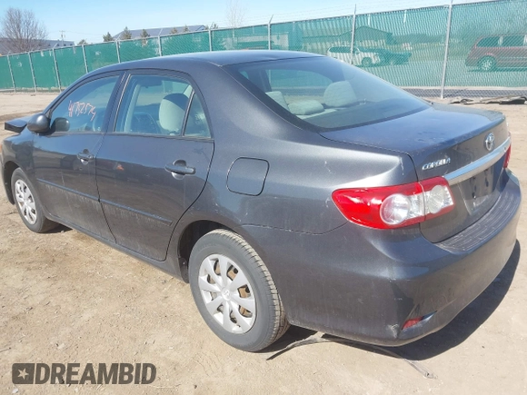 2011 Toyota Corolla L with VIN 2T1BU4EEXBC754279, listed as a IAAI auction lot 41752574 with 187,619 mi miles. Bid and sale history available at carsss.com. Image 3.