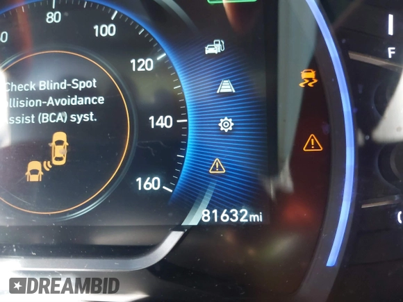 2020 Hyundai Santa Fe SEL with VIN 5NMS3CAD5LH218667, listed as a IAAI auction lot 41025347 with 81,632 mi miles and . Bid and sale history available at DreamBid. Image 15.