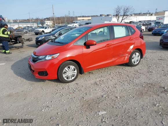 2020 Honda Fit LX with VIN 3HGGK5H43LM706265, listed as a IAAI auction lot 41773386 with 46,632 mi miles. Bid and sale history available at carsss.com. Image 16.