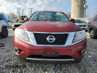 2016 Nissan Pathfinder SV z VIN 5N1AR2MM2GC629668, wystawiony jako Copart lot #52418695 z przebiegiem Nie podano mil oraz Szkoda całkowita • Salvage title. Historia ofert i sprzedaży dostępna na DreamBid. Obrazek 5.