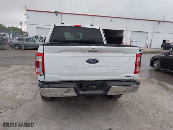 2022 Ford F-150 XL with VIN 1FTFW1E82NKE53822, listed as a IAAI auction lot 41869709 with 61,106 mi miles. Bid and sale history available at carsss.com. Image 16.