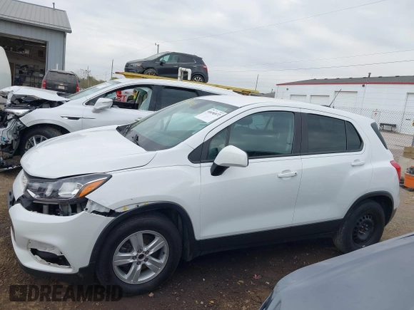2020 Chevrolet Trax LS with VIN KL7CJKSB8LB074986, listed as a IAAI auction lot 40656872 with 128,582 mi miles and . Bid and sale history available at DreamBid. Image 14.