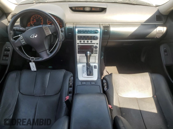 2006 Infiniti G35 with VIN JNKCV51E76M511100, listed as a Copart auction lot 55010345 with 166,936 mi miles and Salvage Title. Bid and sale history available at DreamBid. Image 8.
