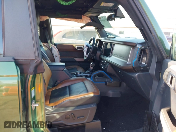 2022 Ford Bronco with VIN 1FMEE5DP9NLB56714, listed as a IAAI auction lot 41766648 with 44,970 mi miles and . Bid and sale history available at DreamBid. Image 5.