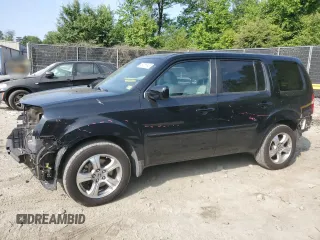 2012 Honda Pilot EX-L with VIN 5FNYF4H58CB047114, listed as a Copart auction lot 59386145 with 115,856 mi miles and Salvage title. Bid and sale history available at DreamBid. Image 1.